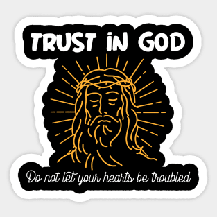 Trust In God Sticker